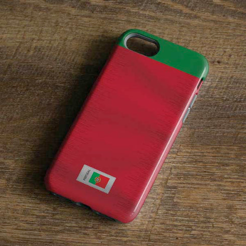 Portugal Soccer Flag iPhone 7 Pro Case